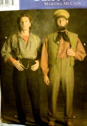 5023 HISTORIC MEN'S POET SHIRT,PANTS COSTUME PATTERN 46-52